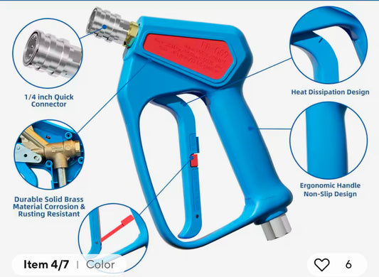 Suttner Style Stubby Pressure Washer Gun